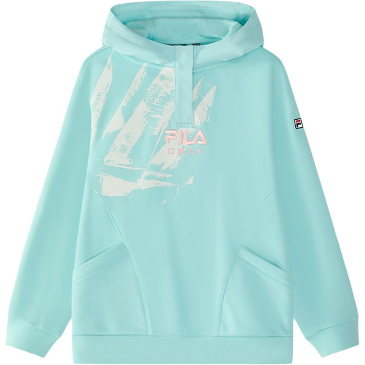 Женское худи Fila ORIGINALE (голубое)