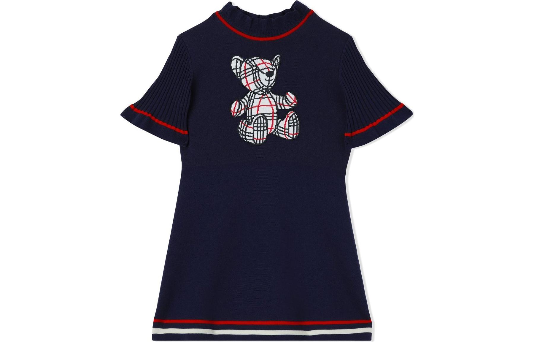 Платье Burberry (разноцветное)