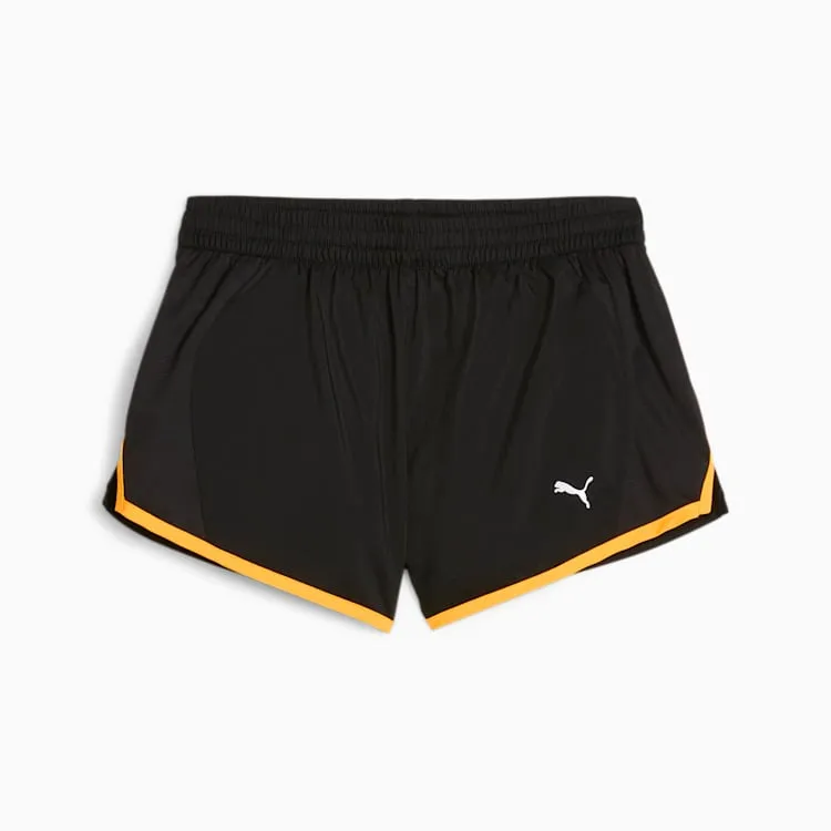 PUMA Sports Shorts Women's Black Yellow
