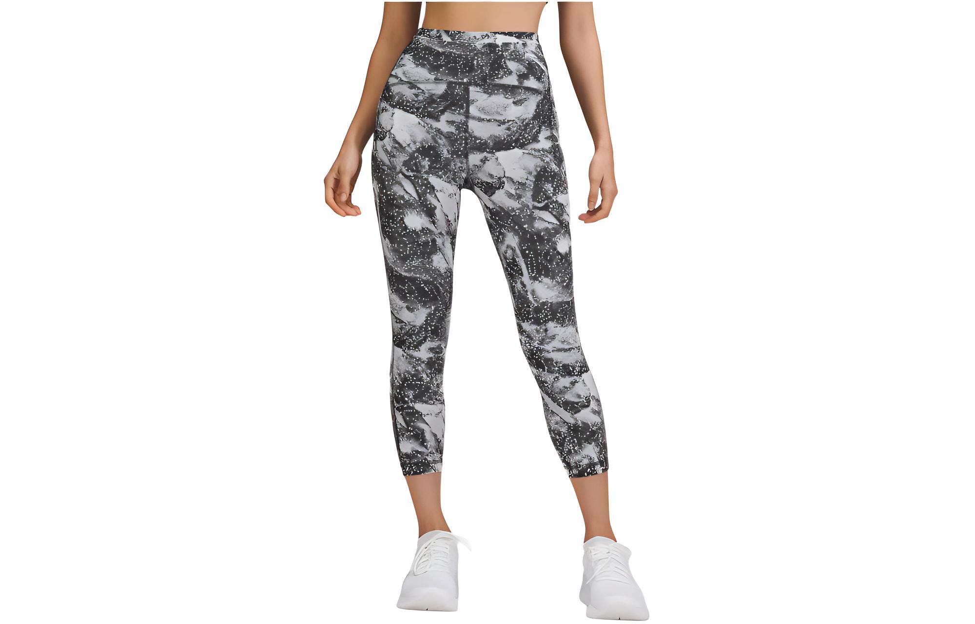 Lululemon Swift Speed Sports Pants Women’s Gray Silver Reflective Multi Color/Take Flight