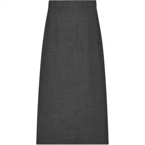 DIOR Casual Long Skirt Women's Gray