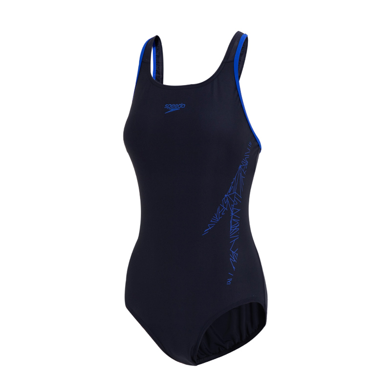 Speedo One piece Swimsuit Women’s Black Blue