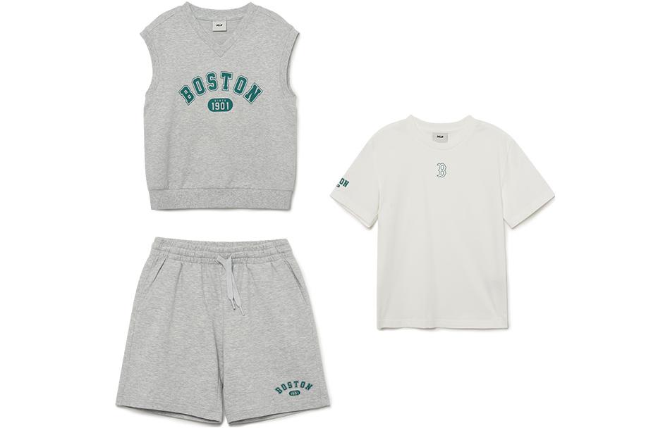 Детский костюм MLB Boston Red Sox (серый)