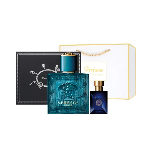 Versace, perfume, men's gift box with a light fragrance, long lasting light fragrance, men's fragrance, 30 ml, 50 ml, 1 ml, 5 ml