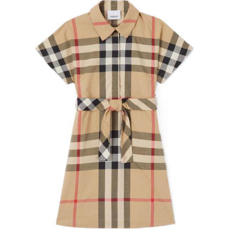Детское платье Burberry (бежевое)