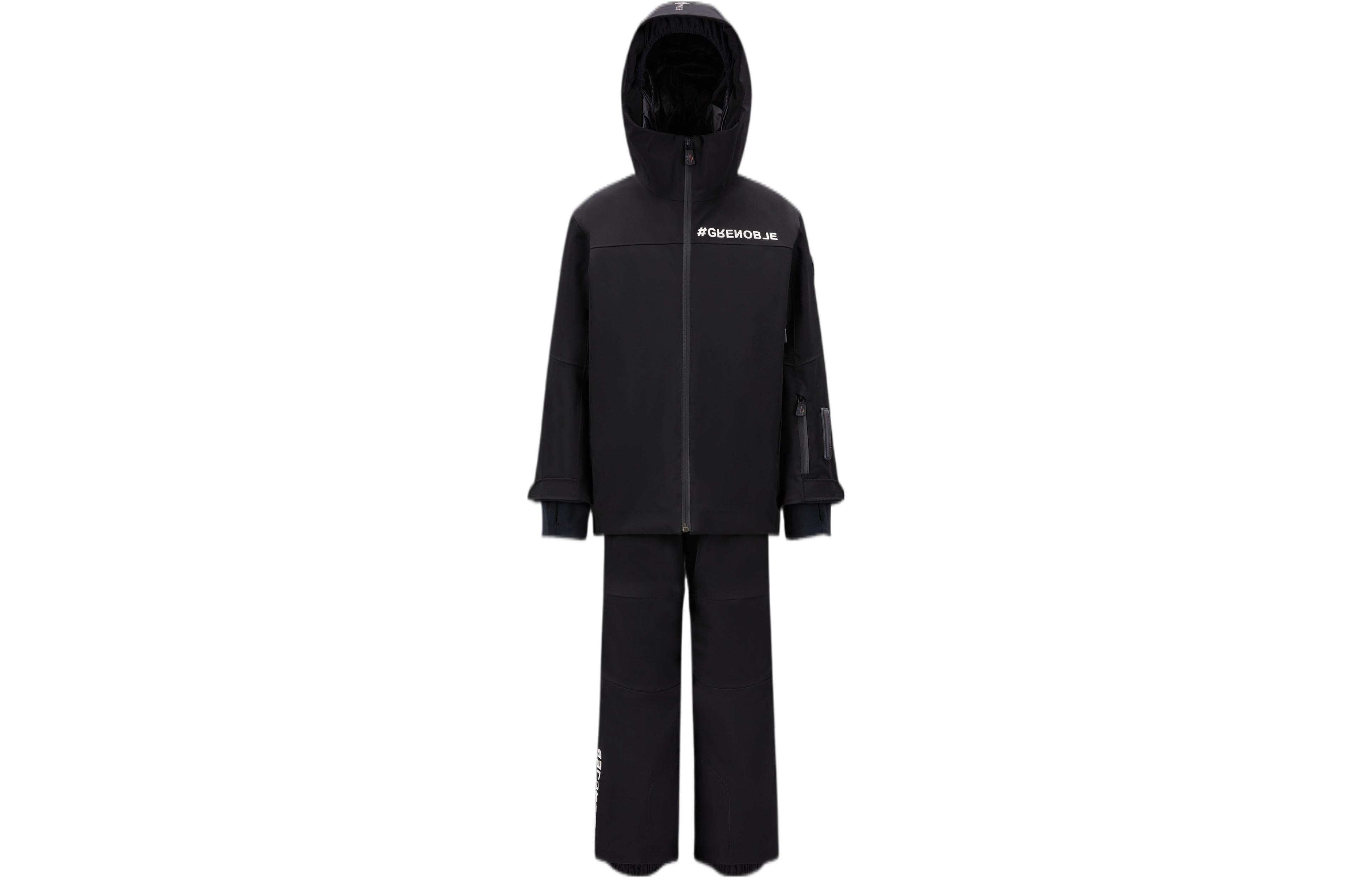 Мужской куртка и штаны Moncler (черный)