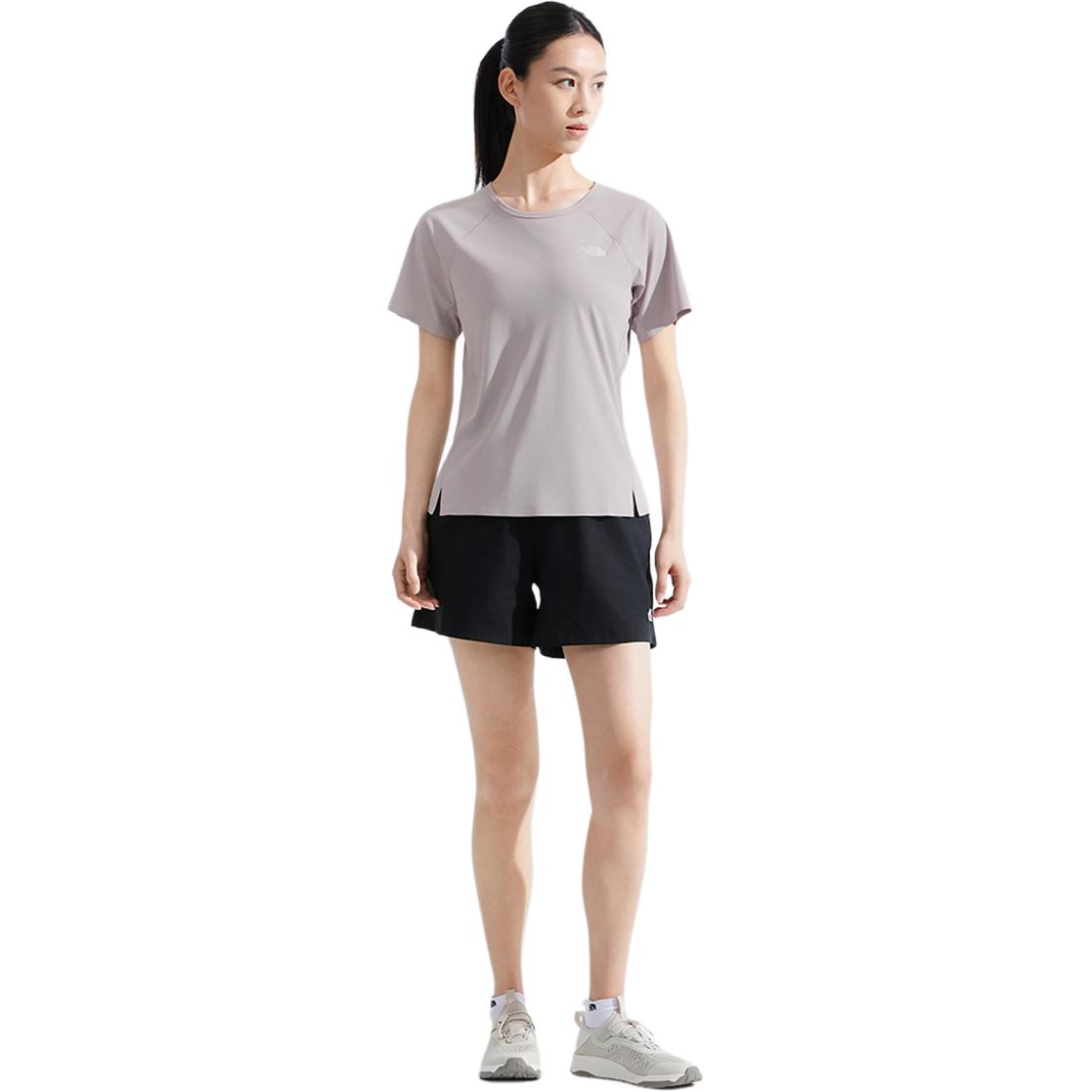 THE NORTH FACE SUN SMOOTH Quick Dry T Shirts Women’s 1OA/Moon Shadow Gray
