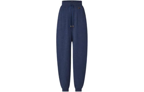 LOUIS VUITTON D-Ring Detail Cashmere Jogging Pants