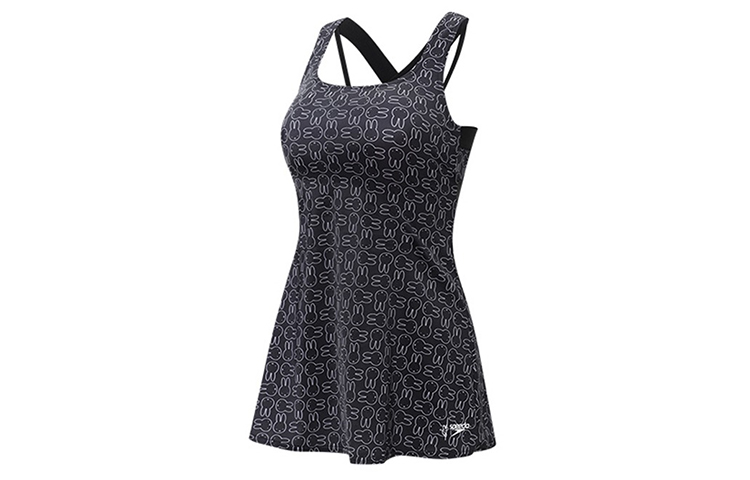 Speedo X MIFFY One Piece Swimsuits Women’s Black/White