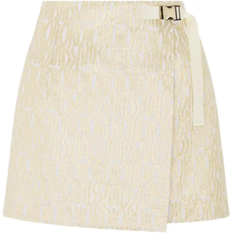 DIOR Miss Dior SS25 Casual Short Skirts Women's Yellow