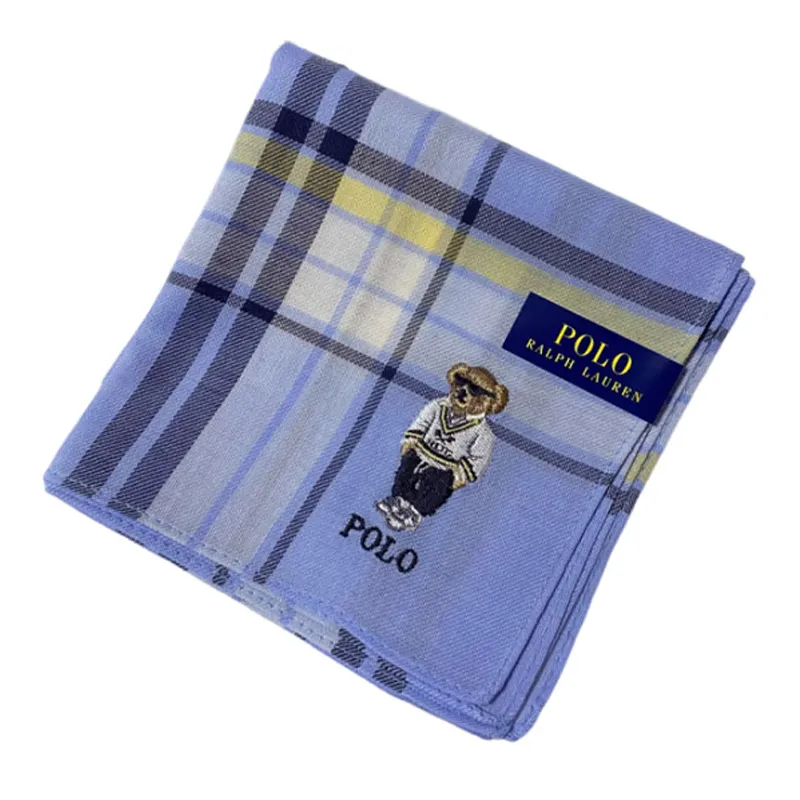 Polo Ralph Lauren Cotton Scarves Unisex Blue