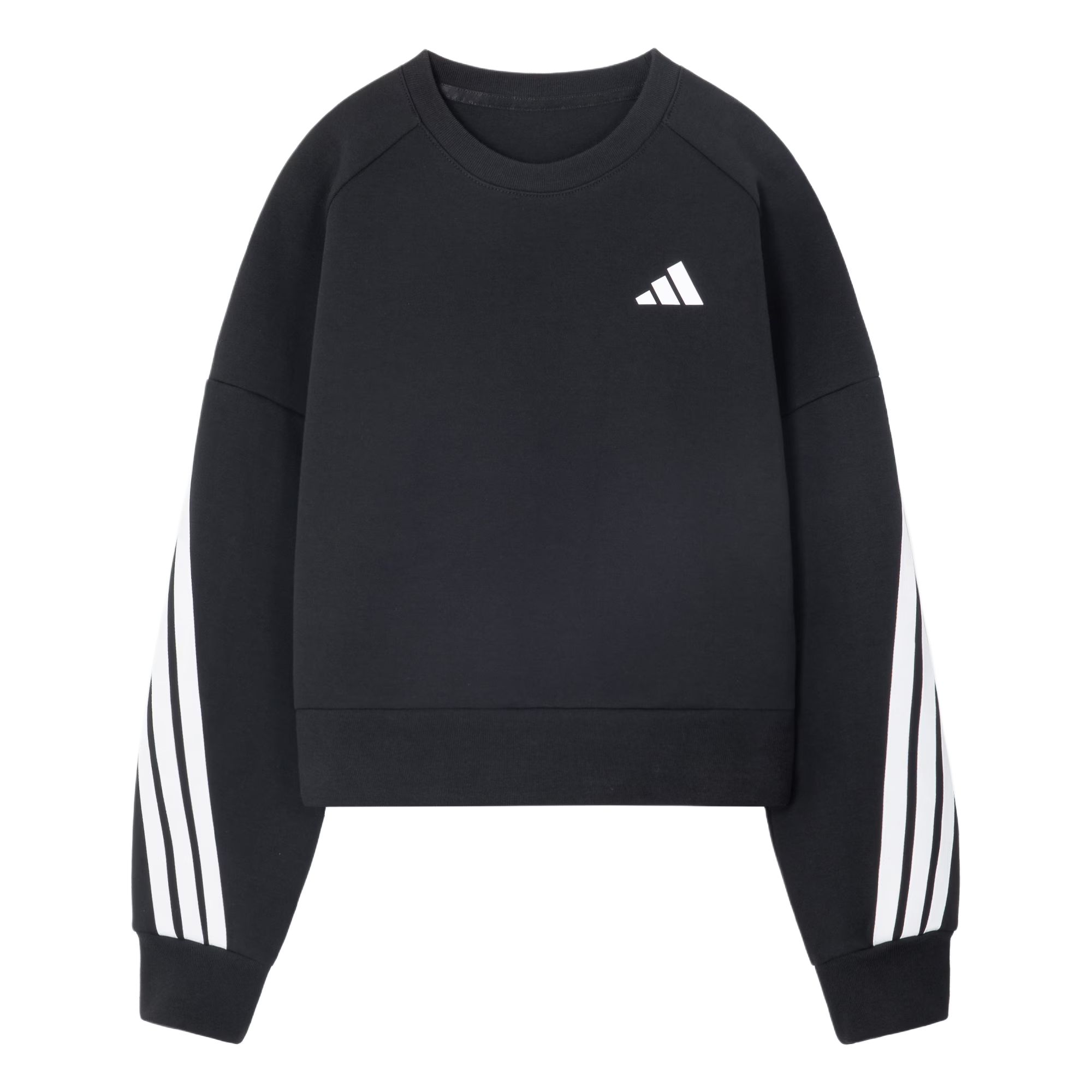 Женское худи adidas Crewneck (черное)