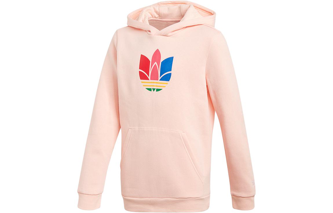 Женское худи adidas Originals Logo (розовое)