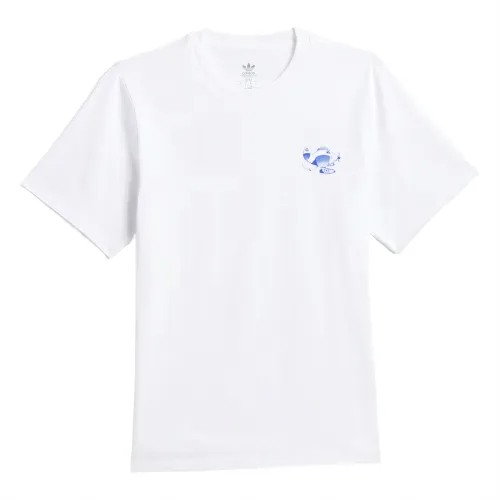 Adidas Originals Unite3 Stripes T Shirt Unisex White