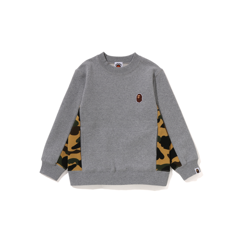 Детское худи A BATHING APE (серое)