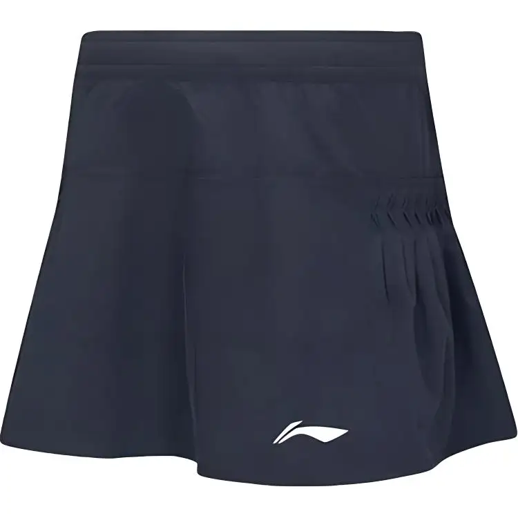 Li Ning Badminton Collection Casual Short Skirts Women's Black