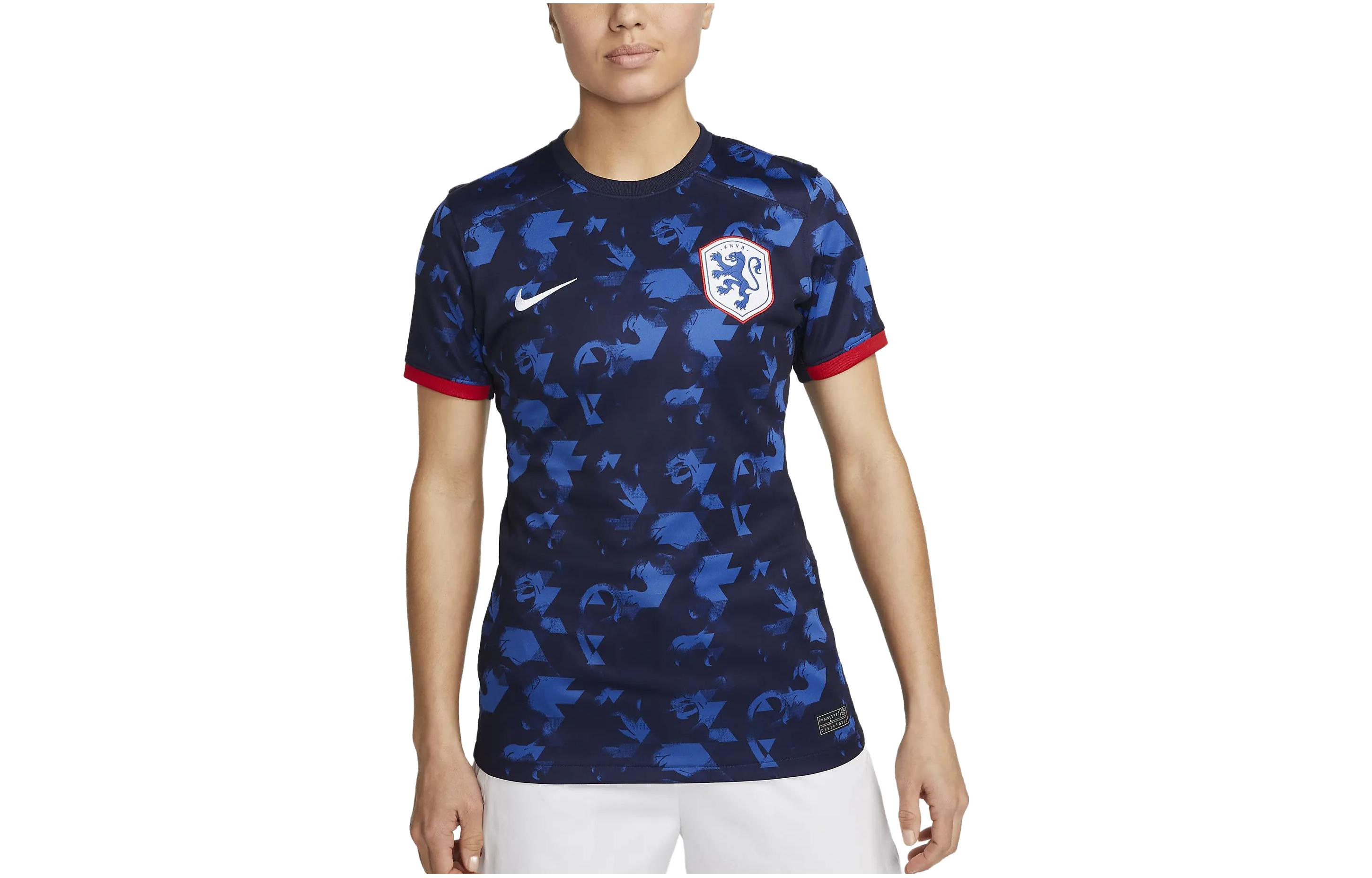 Nike Soccer Jerseys Women’s Blue Crew Neck Moderate