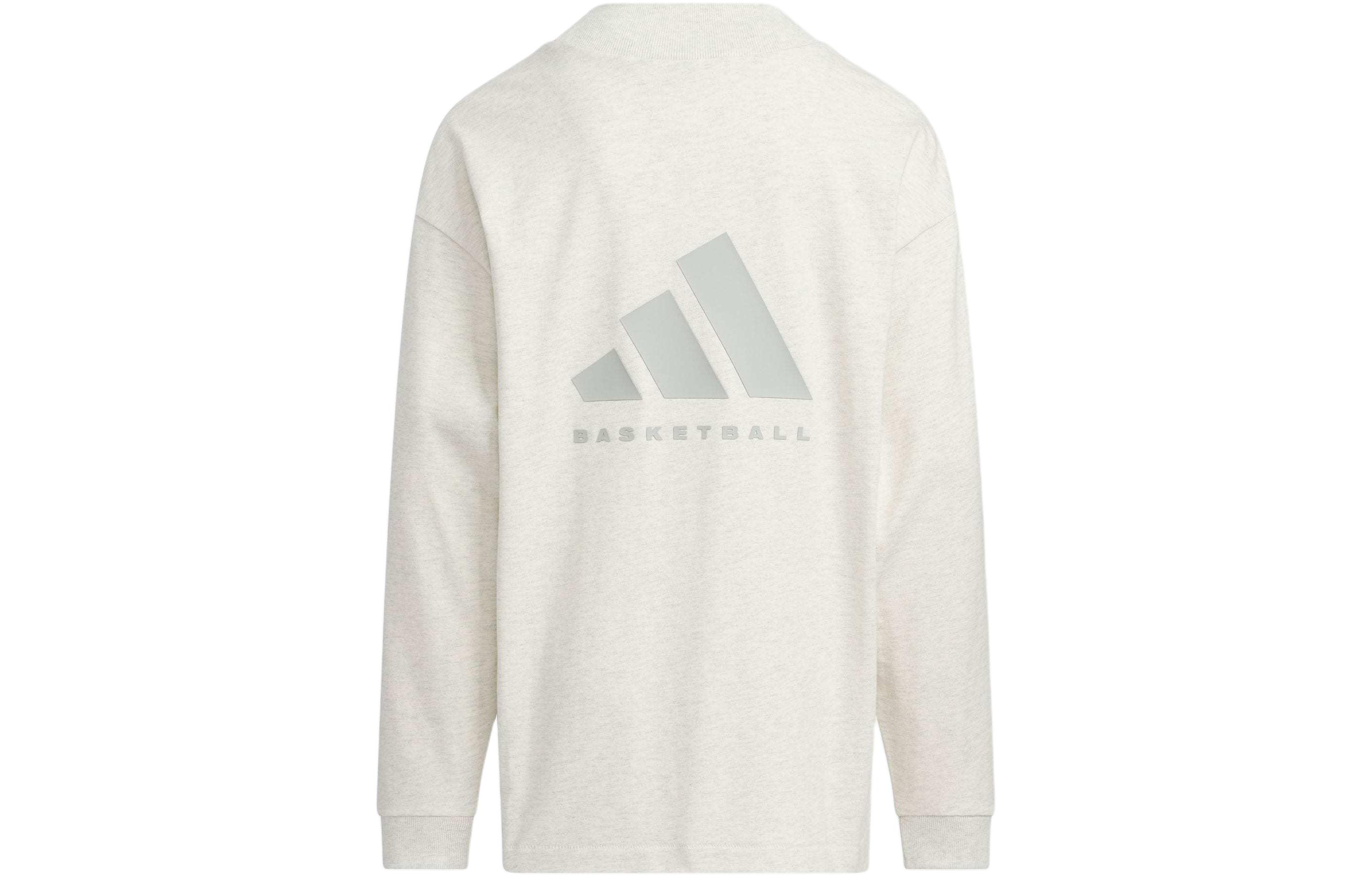 Мужской лонгслив adidas The 2024 Collection (молочный)