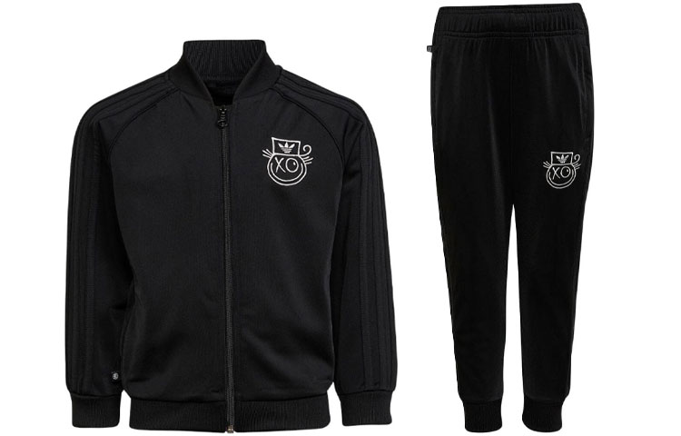 Детский костюм adidas originals (черный)