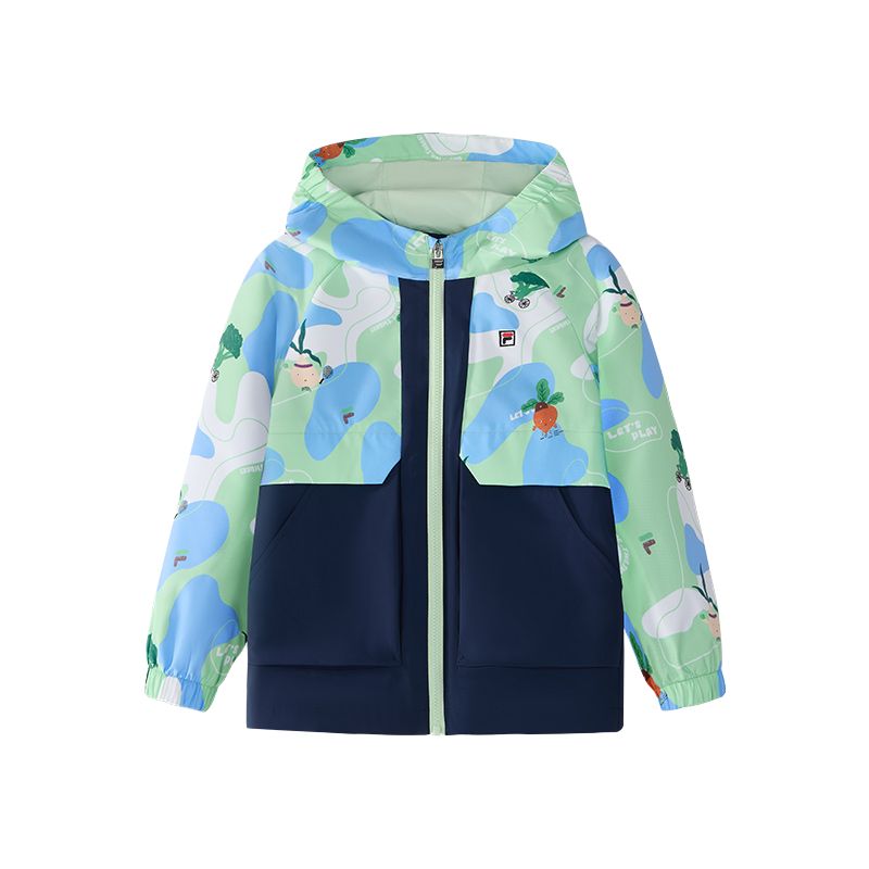 куртка FILA KIDS WHITE LINE (разноцветный)