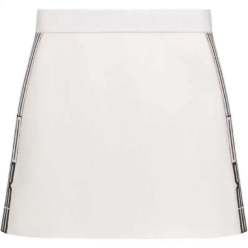 DIOR SS25 Casual Short Skirts Women's Ecru