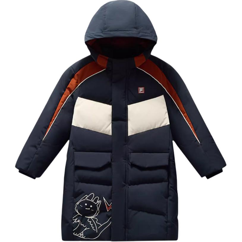 Куртка FILA KIDS WHITE LINE (ярко-синяя)