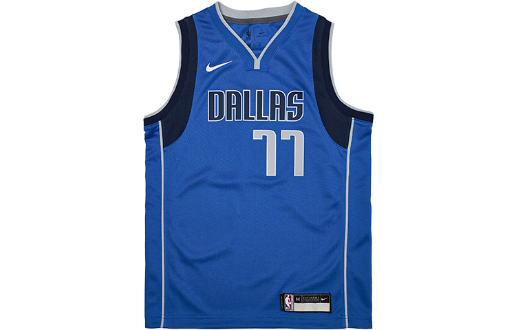 Детская майка Nike Dallas Mavericks Doncic (синяя)