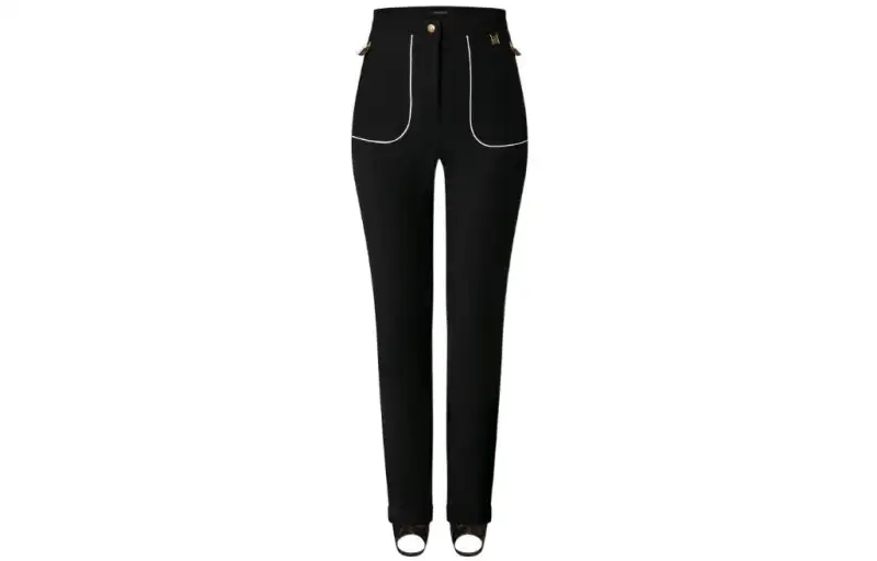 LOUIS VUITTON Ski Pants Women's Black