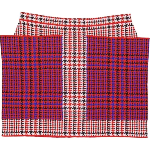 Burberry Casual Short Skirts Women's Bright Red