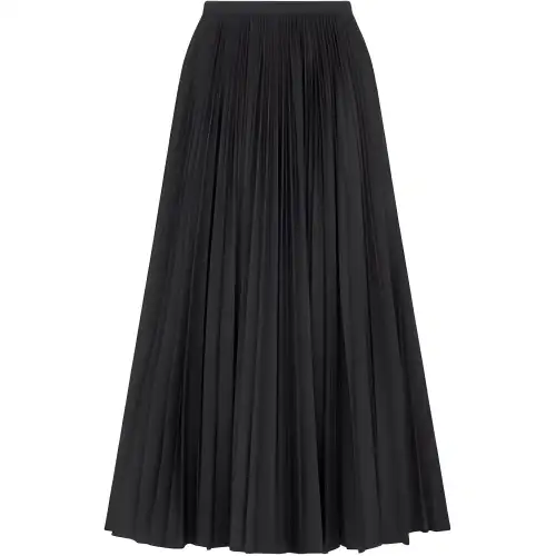DIOR Casual Long Skirt Women's Black