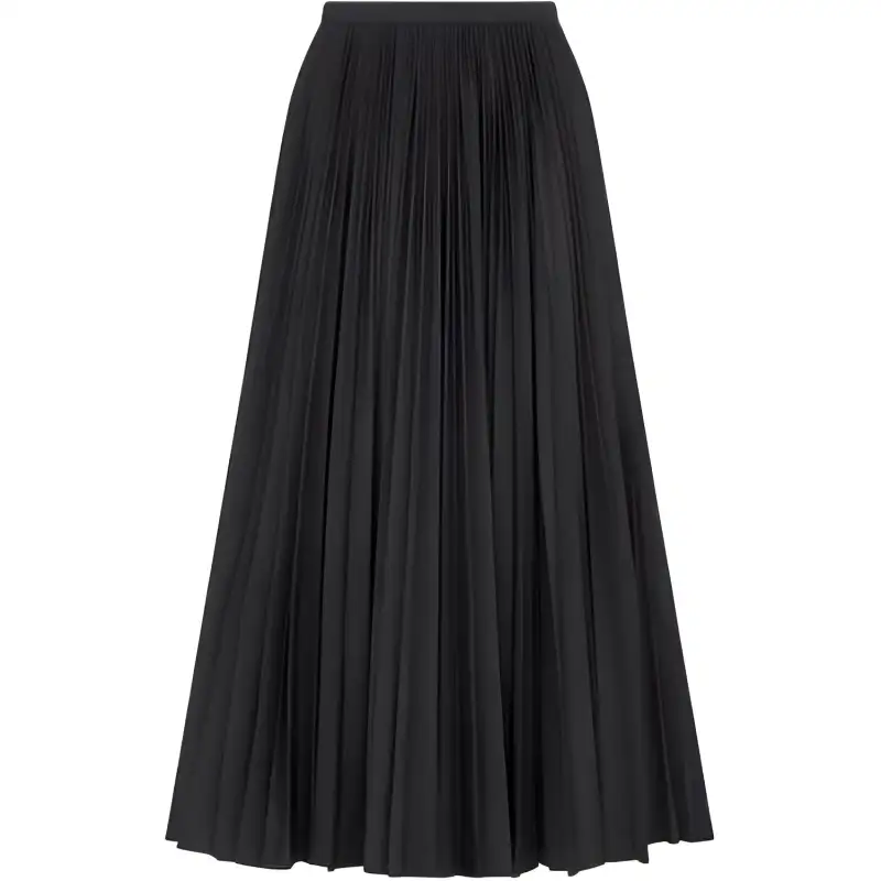 DIOR Casual Long Skirt Women's Black