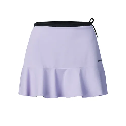 FILA Casual Short Skirts Women's Numbers Lavender