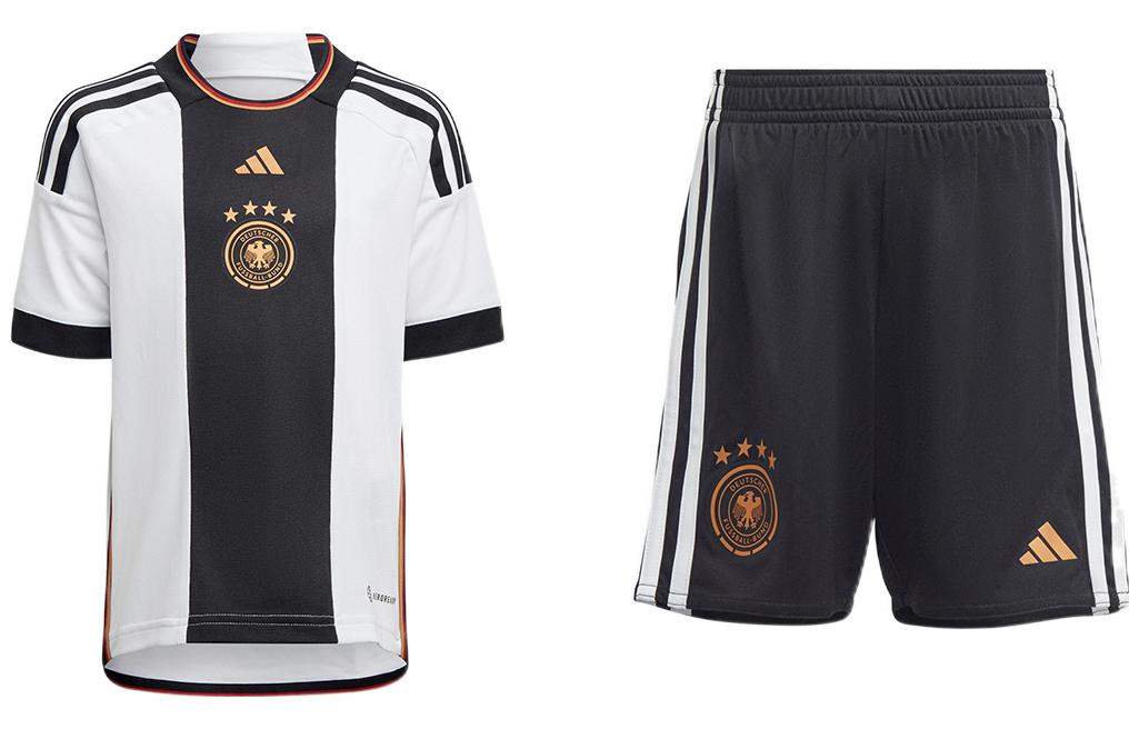 Детский костюм adidas футболка и шорты (мультиколор)