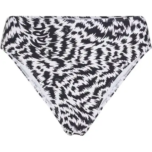 Karl Lagerfeld Animal print High rise Bikini Bottoms