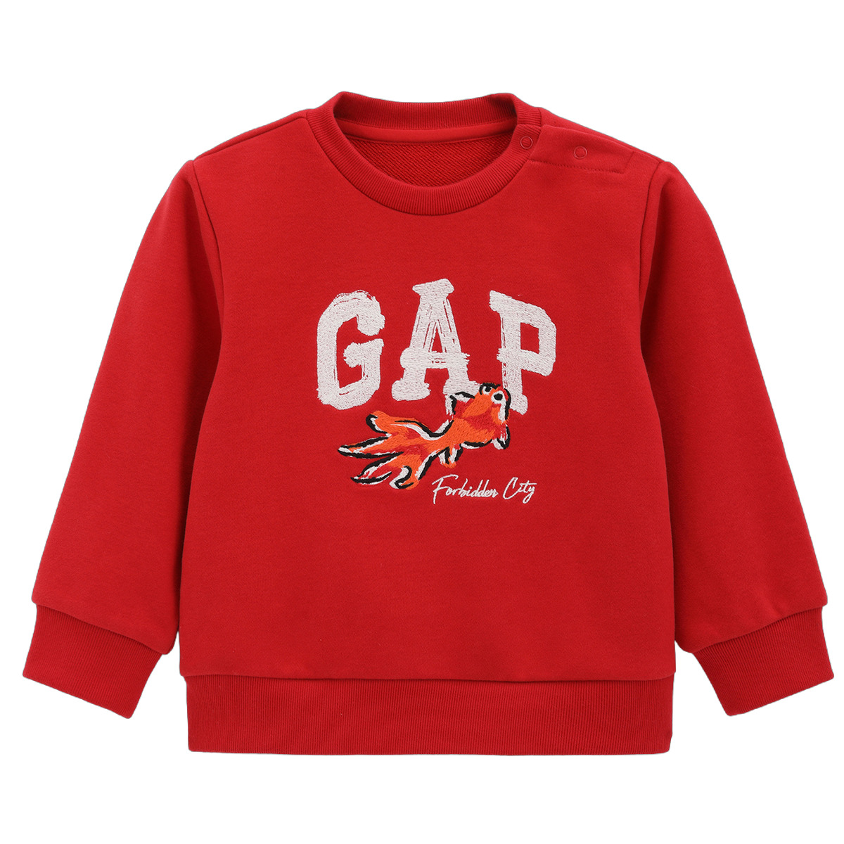 Худи GAP x Forbidden City (серое) — фото 3