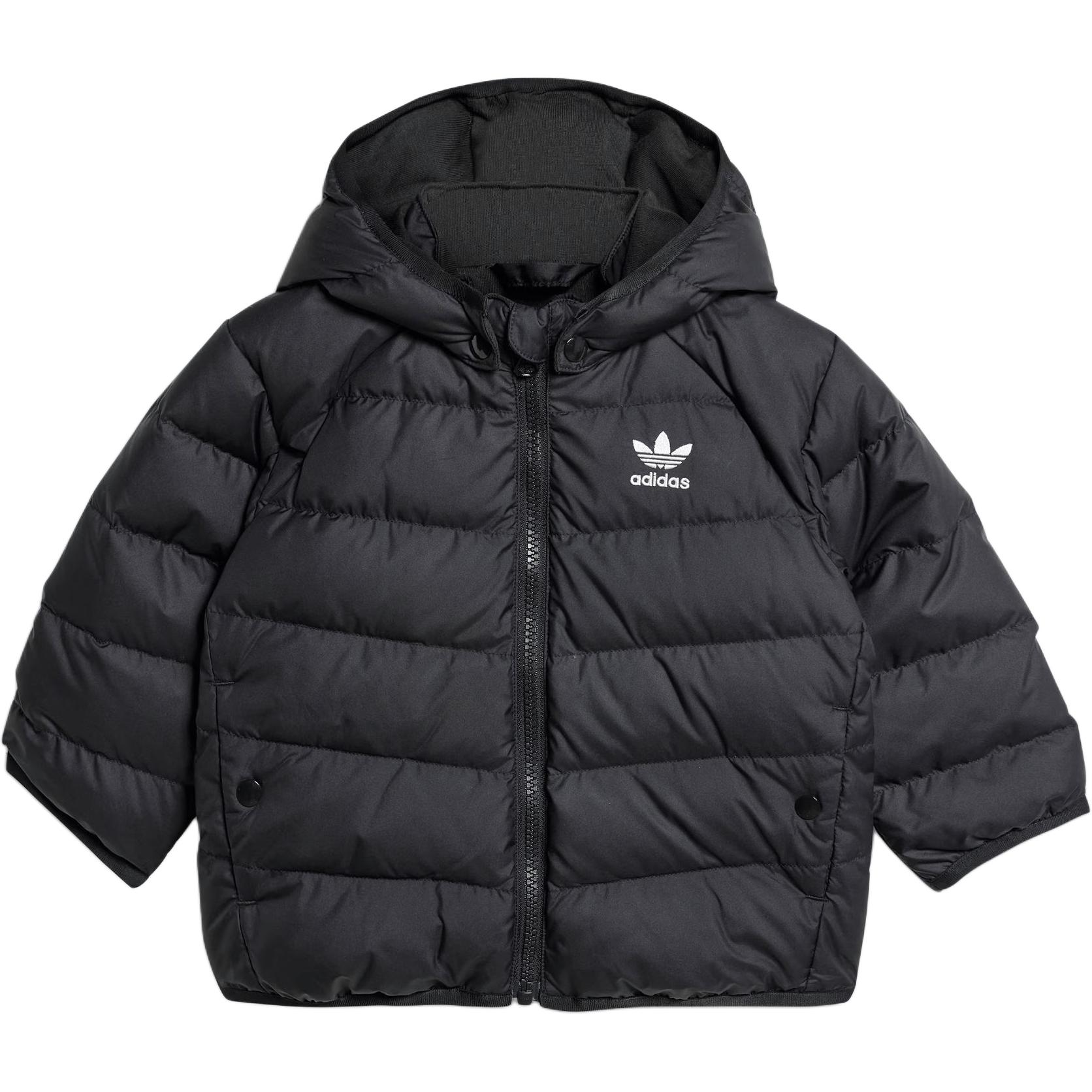 Детская куртка adidas adicolor (черная)