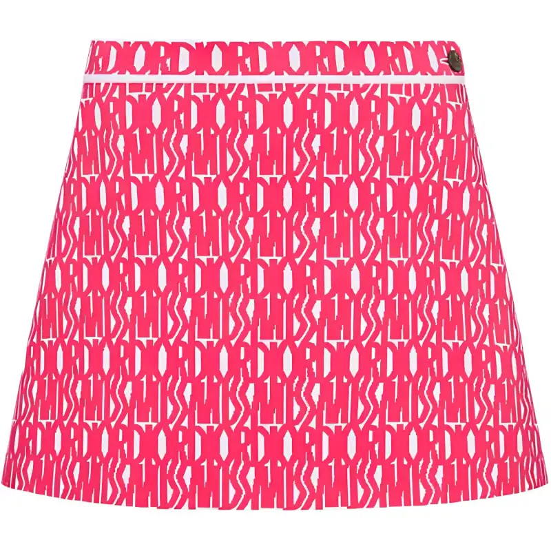 DIOR Casual Short Skirts Women's Rose Red