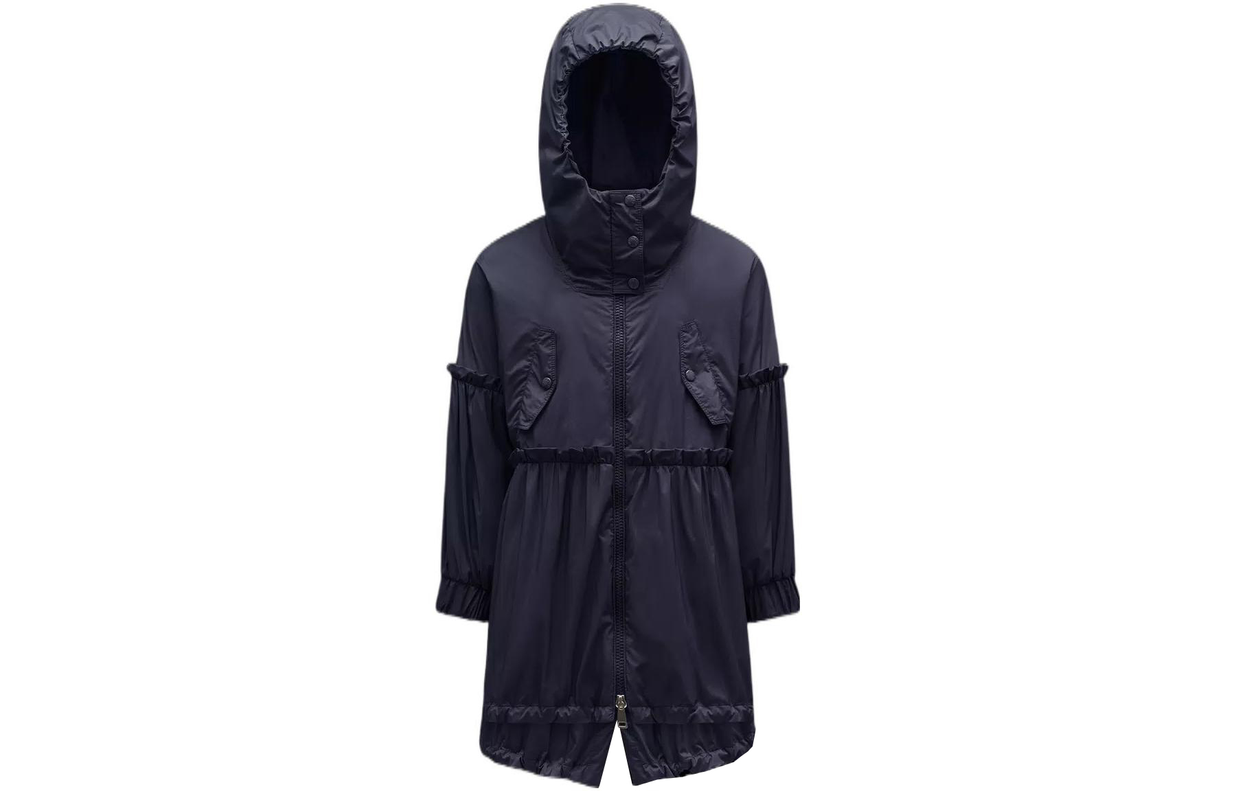 Детская куртка Moncler SS22 (темно-синяя)