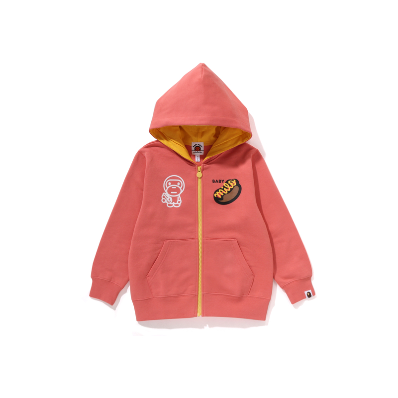 Худи A BATHING APE Kids Hoodie (серое)