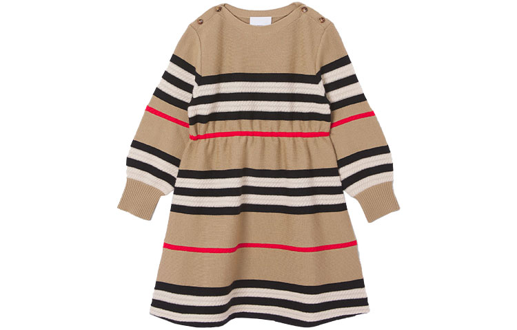 Женское платье Burberry A (бежевое)