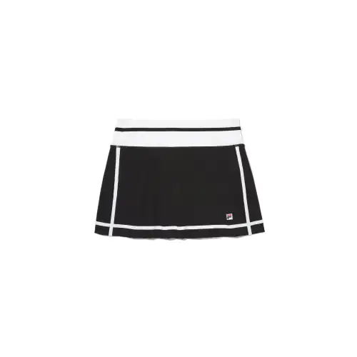 FILA Essentials Casual Short Skirts Women's Black/White