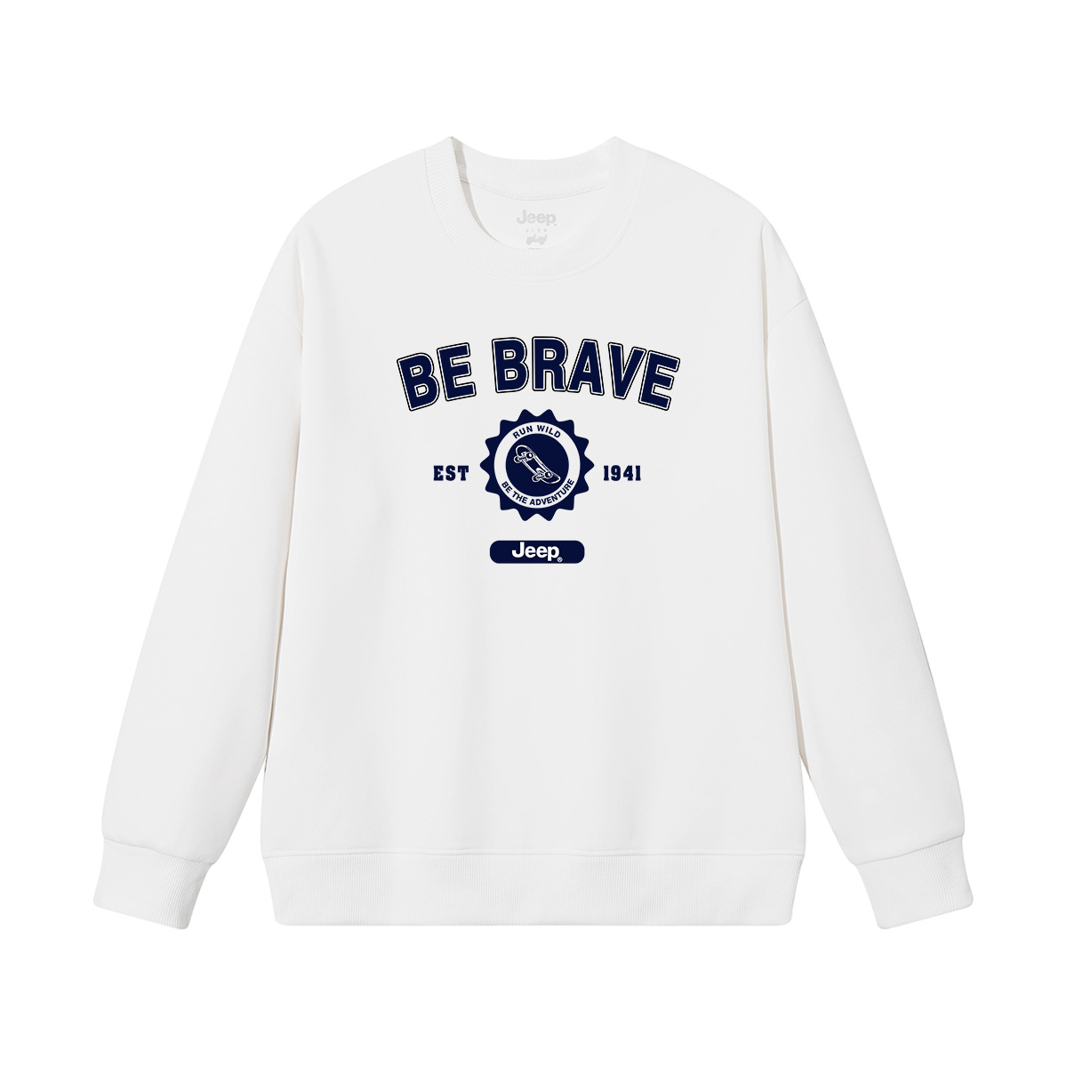 Худи Jeep Fleece Oversized Hoodie (синее)