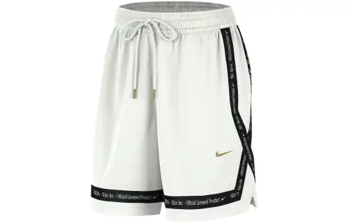 Nike Team 31 Fly Crossover Dri-FIT Colorblock Letter Print Lace-up Casual Sports Basketball Pants Women's Peak White