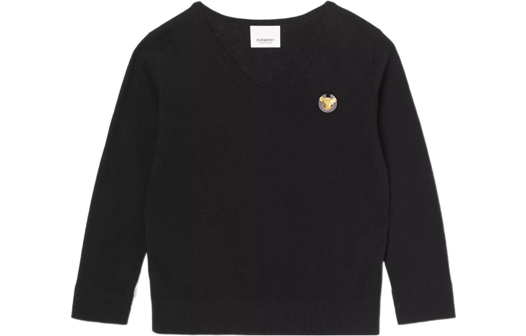 Детский свитер Burberry (черный)