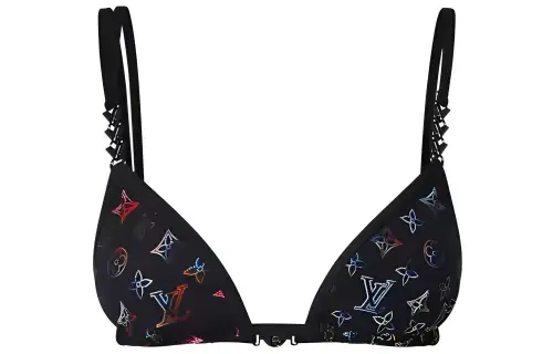 Lv Neon Mahina Monogram Bikini Top
