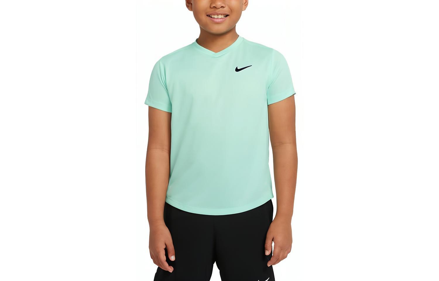 Мужская футболка Nike Court Dri-FIT (бирюзовая)