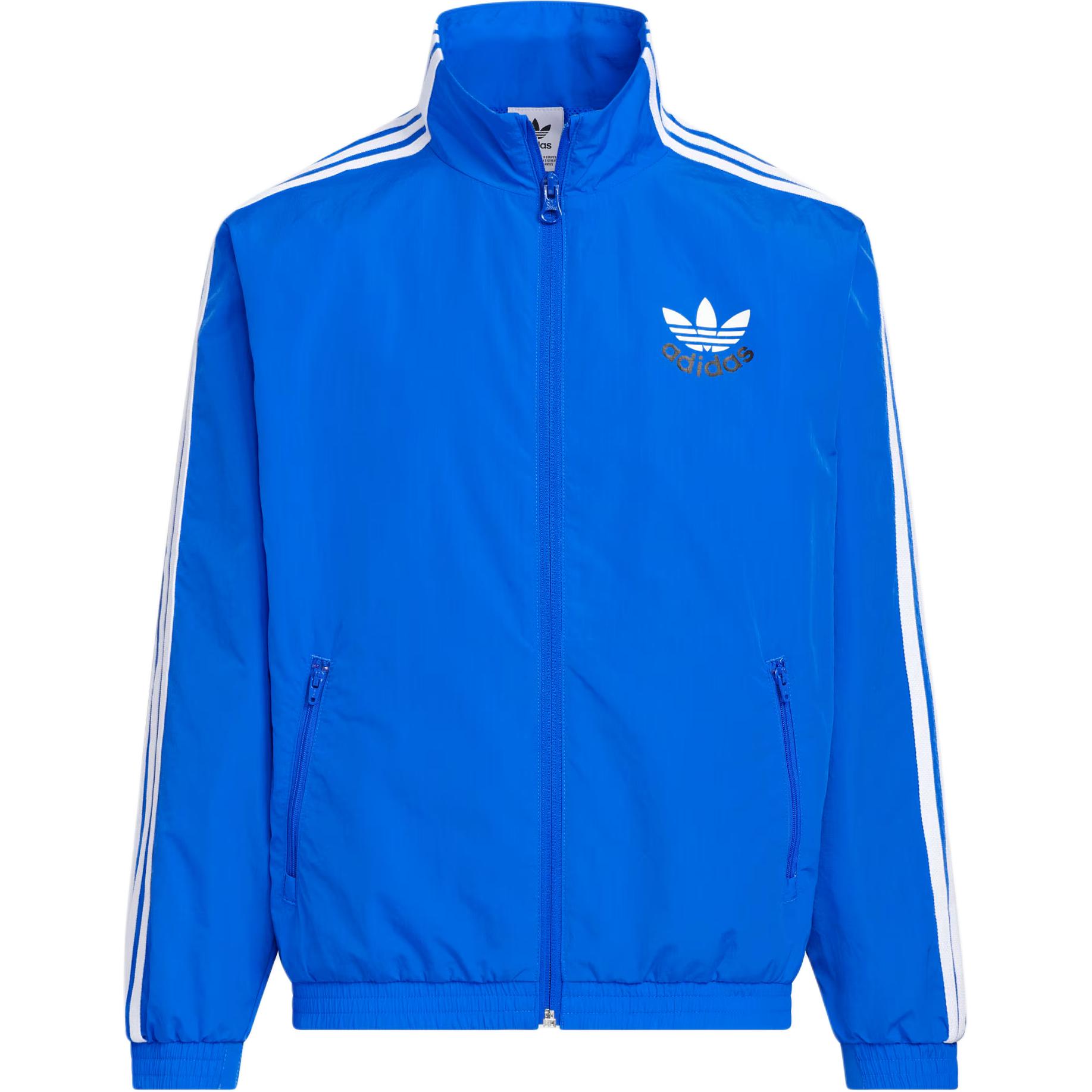 Мужская куртка adidas Originals (сине-белая)