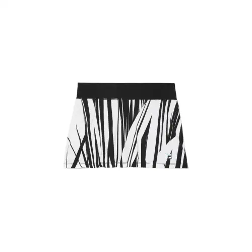 FILA Casual Short Skirts Women's Black White