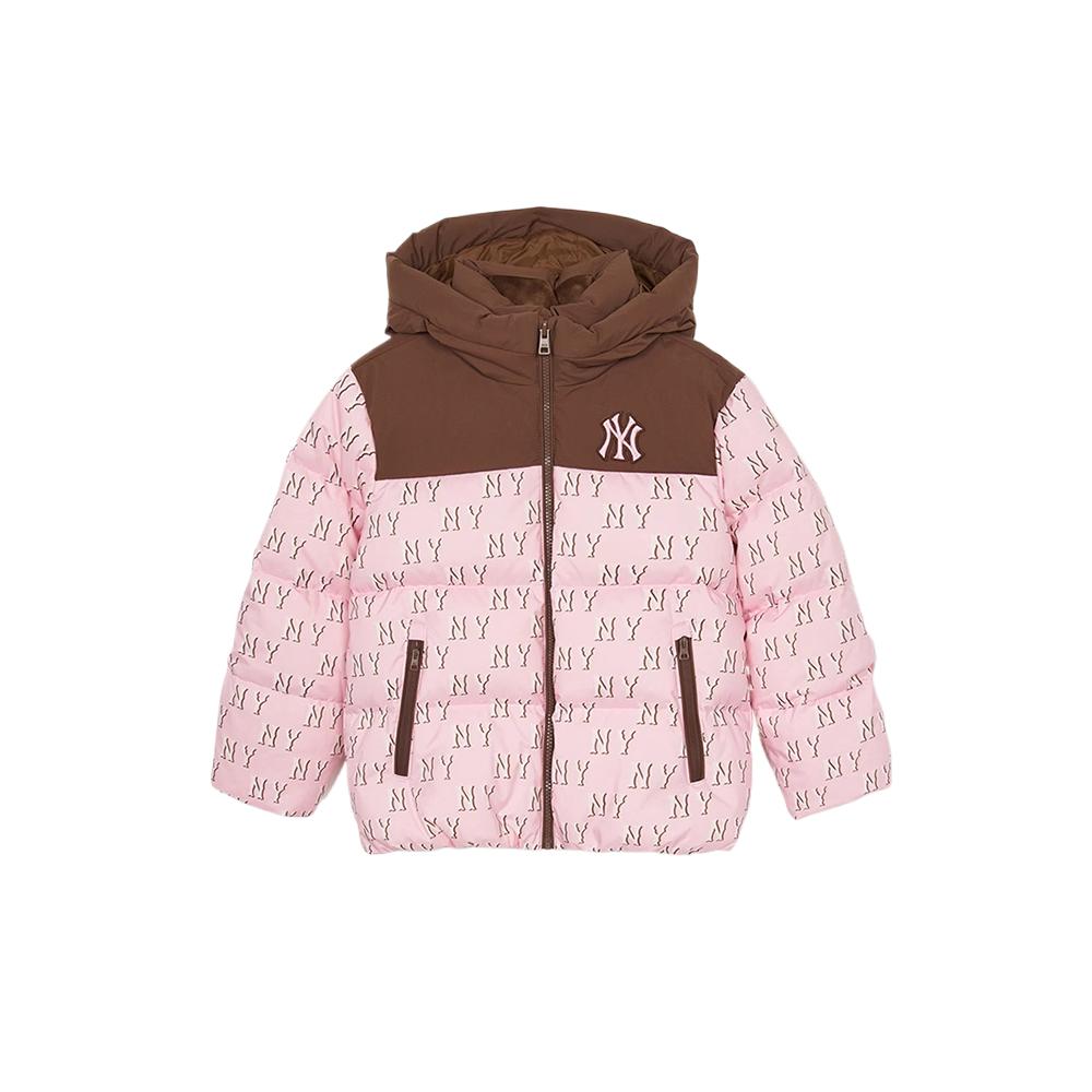 Куртка MLB Pink Hooded (розовая)