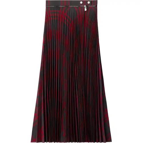 Burberry pleated skirt